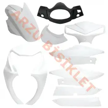 KAPORTA SET [BOYALI AKSAM] [BEYAZ] SPACE PRO - SPACE PRO MAX