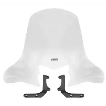 GP KOMPOZİT HONDA DİO 2021-2024 UYUMLU ÖN CAM ŞEFFAF 58 CM ( SİPERLİK )