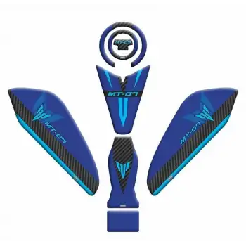 YAMAHA MT 07 2025 UYUMLU TANK PAD MAVİ