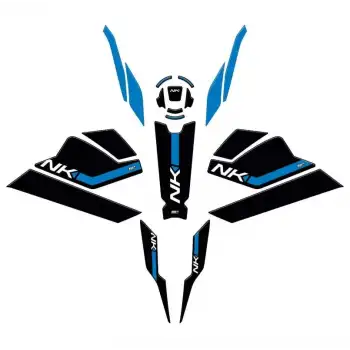 GP KOMPOZİT CF MOTO 250 NK 2023 -2024 UYUMLU FULL PAD SETİ MAVİ