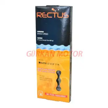 BİSİKLET (BMX) ZİNCİR RECTUS [114 LİNK] KUTULU