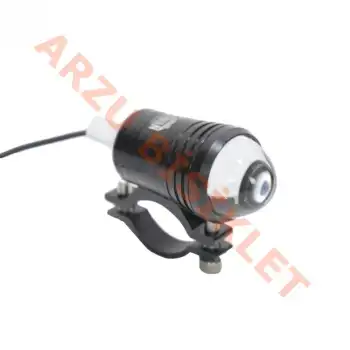 3U1 KISA-UZUN HUZMELİ ÇAKARLI SİS LAMBASI  SİYAH 21 mm