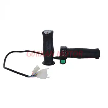 GAZ KOLU [TAKIM]  IŞIKLI  E-BIKE 3 KADEME 8 KABLO