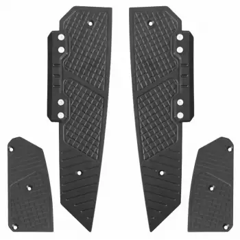 GP KOMPOZİT HONDA FORZA 250 2018-2025 UYUMLU BASAMAK ALÜMİNYUM SİYAH