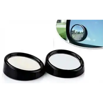 KÖR NOKTA AYNA AYARLANABİLİR YUVARLAK 50MM. SİYAH İKİLİ ( SET )