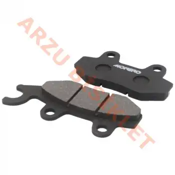 DİSK BALATA KULAKLI ASK CBF150 - CB 125E - GRACE 202 ARKA RTR 200 ÖN - YBR 250 APACHE ÖN