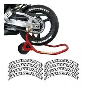 BRIDGESTONE 3D LASTİK YAZISI + YAPIŞTIRICI BEYAZ