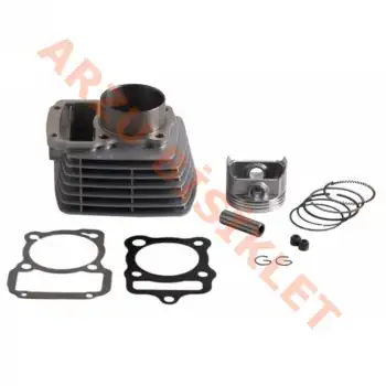 SİLİNDİR KOMPLE 15 PERNO 250cc CG  [65,5 mm] [BOY : 76 mm]