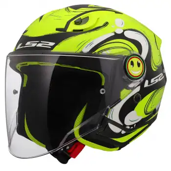 LS2 FUNNY 2 ÇOCUK KASK GLUP NEON SARI  NEON SARI