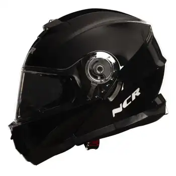 KASK ÇENE AÇILIR VİSÖRLÜ A KALİTE 160 ECE BELGELİ- PARLAK SİYAH