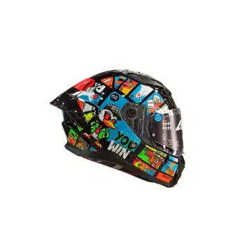 AXXIS PANTHER  GOOSE A1 GLOSS KASK MAVİ