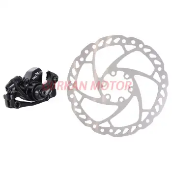 BİSİKLET DİSK FREN ÖN + ROTOR [160MM]