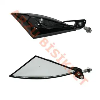 MODİFİYE AYNA 10mm ADAPTÖR 8mm ÜÇGEN SİYAH