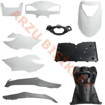 KAPORTA SETİ SPONTİNİ BEYAZ