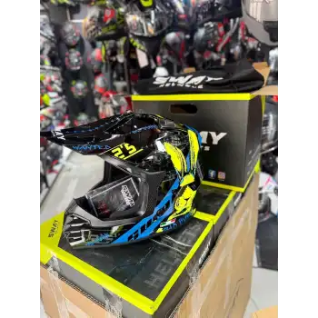 SWAY SW 618 BUNNY BLACK BLUE ÇOCUK CROSS KASKI