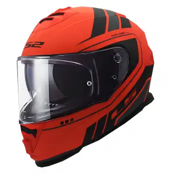 LS2 STORM 2 FIST KASK MAT TURUNCU - SİYAH