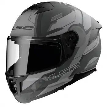 LS2 STREAM 2 SHADOW MAT TITANIUM-GRİ KASK MAT TITANIUM- GRİ