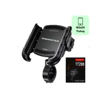 KNMASTER TT-200 TÜM MOTORSİKLETLERE UYUMLU TELEFON TUTUCU