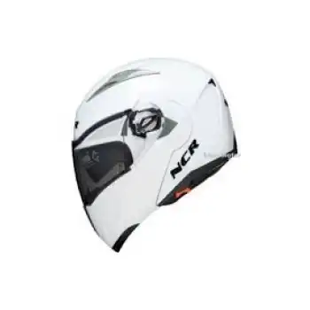 MOTOR KASK ÇENE AÇILIR GÖZLÜKLÜ NCR - 158 - BEYAZ BEYAZ