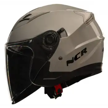 KASK ÇENESİZ VİZÖRLÜ NCR 708 ECE BELGELİ - COOL GRİ COOL GRİ