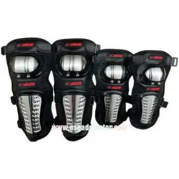 DİZLİK VE DİRSEKLİK TAKIM PASLANMAZ ÇELİK(KORUMALI) MAFSALSIZ