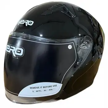NERO KASK ÇENESİZ 528 SİYAH