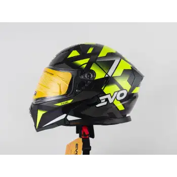 EVO 906 ÇENE AÇILIR SİYAH / GRİ / SARI SİYAH / GRİ /SARI