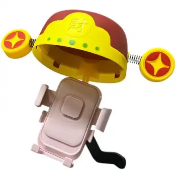 TELEFON TUTUCU AYNA BAĞLANTILI 102 PEMBE ŞAPKALI