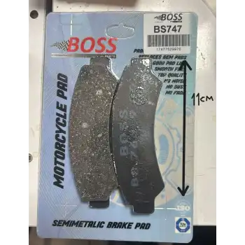 DİSK BALATA BS 747 SEGWAY 570 ÖN YARI SİNTER BOSS