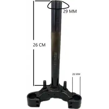 ÖN MAŞA - 3 TEKER GRETA MODEL 26CM - 2,54 MM