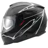 NEXX Y.100 B-SIDE KASK MAT SİYAH - BEYAZ