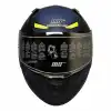 MTS M-201 SNAKE FULL FACE KASK MISION BLUE