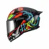 SWAY 869 HERO KASK BLACK RED SİYAH - KIRMIZI