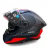 AXXIS PANTHER PRESTIGE B3 MAT FLUO KIRMIZI KASK MAT KIRMIZI