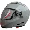 MOTOR KASK ÇENE AÇILIR GÖZLÜKLÜ NCR - 158 COOL GRİ