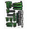A4 STİCKER TEK PAKET ÇOKLU MONSTER YEŞİL
