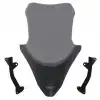 GP KOMPOZİT HONDA PCX 125 / 150 2021 - 2024 UYUMLU ÖN CAM FÜME 70 CM ( SİPERLİK )