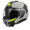 LS2 ADVANT 2 TRIPLE MAT GRİ- SİYAH-NEON SARI KASK - S