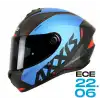 AXXIS DRAKEN S GEAR E7 MATT MAVİ KASK MAT MAVİ