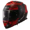 LS2 STORM 2 TRACKER KASK SİYAH - KIRMIZI