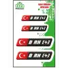 KAN GURUBU SİYAH DÖRTLÜ ETİKET B RH+