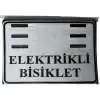 PLASTİK PLAKALIK E BİKE