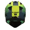 LS2 FAST 2 DUCK YEŞİL-NEON SARI KASK
