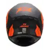 AXXIS DRAKEN S SIMAN B4 MAT FLUO ORANGE KASK MAT FLUO ORANGE