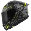 GIVI 50.9 ASSAULT KASK MAT SİYAH - GRİ - NEON SARI