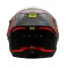 NEXX Y.100R URBANGRAM KASK MAT SİYAH - KIRMIZI