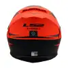 LS2 STORM 2 FIST KASK MAT TURUNCU - SİYAH