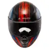 LS2 RAPID 2 ZOMBIE KASK SİYAH - KIRMIZI