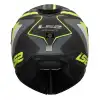LS2 STROBE 2 PHANTOM MAT TITANIUM-NEON SARI KASK MAT TITANIUM - NEON SARI