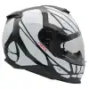 NEXX Y.100 B-SIDE KASK MAT SİYAH - BEYAZ